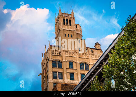 The Jackson Building in Asheville. North Carolina, USA. Stock Photo