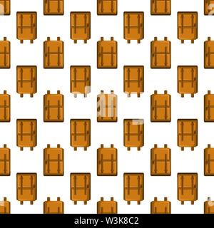 Seamless Pattern with Colorful School Rucksacks Vector Stock Vector