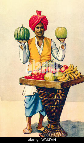 Street Seller Stall Fruits Vegetables Vector Stock Vector (Royalty Free)  309644327 | Shutterstock