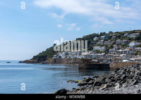 A sunny summer day in Mousehole, Cornwall England UK Stock Photo