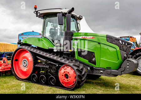 Modern Agricultural Tractors And Farm Machinery At A Country Fair And Agricultural Show In Leicestershire Uk Stock Photo Alamy
