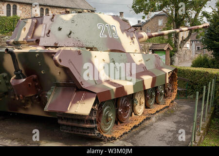 King Tiger Tank Stock Photo