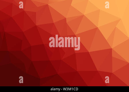 Abstract polygonal mosaic background. Multicolor low poly gradient background. Crystal polygon background. Red polygon background. Stock Photo