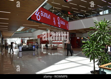 Inside Galleria, Tbilisi, Georgia, near Liberty Square, on Rustaveli Avenue Stock Photo