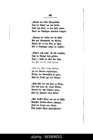 Clemens Brentano's gesammelte Schriften III 068. Stock Photo