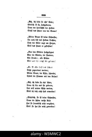 Clemens Brentano's gesammelte Schriften III 345. Stock Photo