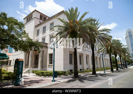 United States Port Office and old Court House building Orlando Florida USA Stock Photo