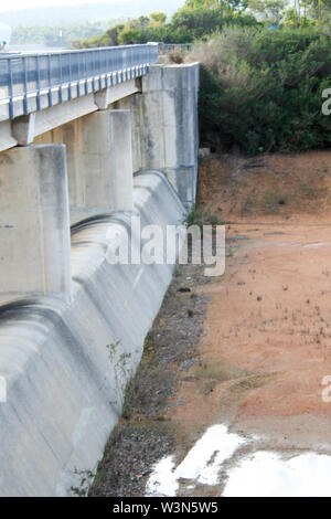 North Dandalup Dam and spillway Stock Photo