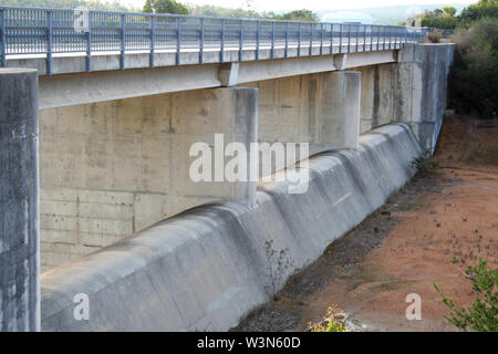 North Dandalup Dam and spillway Stock Photo