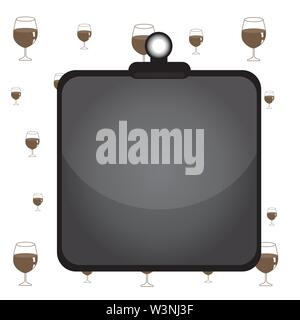 Clipboard colorful background spring clip stuck bind empty plank frame Design business concept Empty copy space modern abstract background Stock Vector