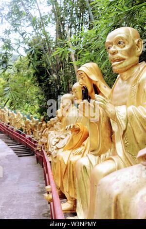 Ten Thousand Buddhas Stock Photo