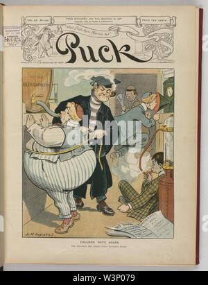 College days again - L.M. Glackens. Stock Photo