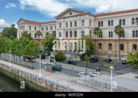 Duesto University in Bilbao Stock Photo