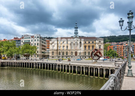 City Hall in Bilbao Basque Country Spain Stock Photo