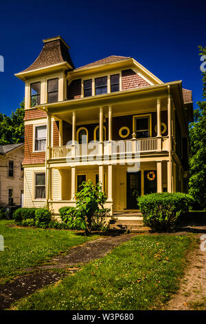 House Migeon Avenue Historic District   Torrington, Connecticut, USA Stock Photo