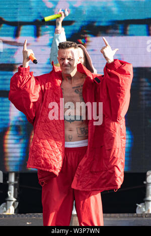 Performance Download Festival 2019 Featuring: Die Antwoord Where.