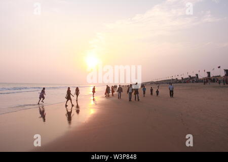 Sand Festival in Konark, Odisha, India. Stock Photo