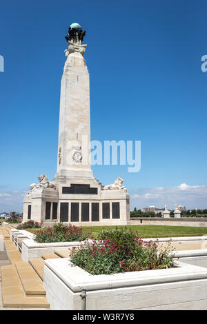Portsmouth Naval War Memorial on Southsea Common, Portsmouth, Hampshire, UK Stock Photo