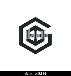 geometric design vector source business logo vector Stock Vector