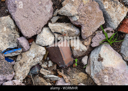 Background pattern variations from wall to stone to wood Stock Photo