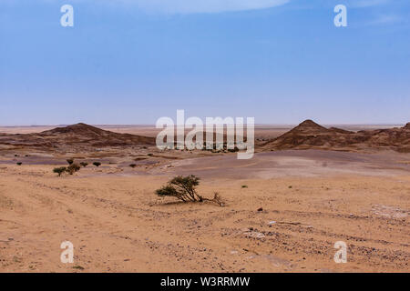 A typical desert landscape, Riyadh Province, Saudi Arabia Stock Photo ...
