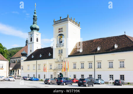 Heiligenkreuz : Heiligenkreuz Abbey in Wienerwald, Vienna Woods, Niederösterreich, Lower Austria, Austria Stock Photo