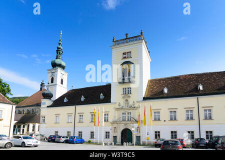 Heiligenkreuz : Heiligenkreuz Abbey in Wienerwald, Vienna Woods, Niederösterreich, Lower Austria, Austria Stock Photo