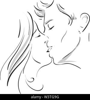 Kiss draw   Pencil art love Romance art Romantic art