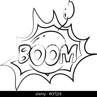 Bomb sketch. Vector Stock Vector Image & Art - Alamy