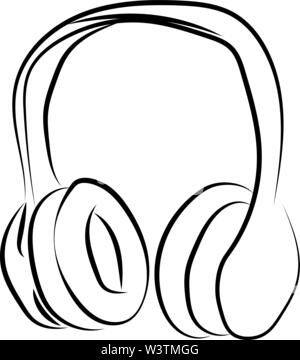 11100 Headphones Drawings Illustrations RoyaltyFree Vector Graphics   Clip Art  iStock