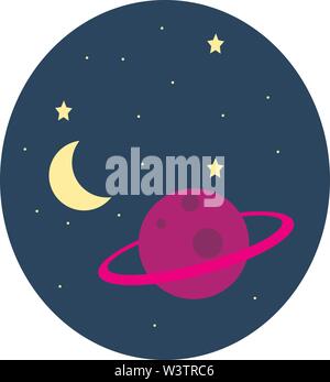 Vector 3d Realistic Space Planet Icon Set Isolated on White Background ...