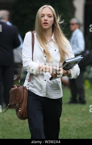 Amanda Seyfried filming Letters to Juliet 2009 Photo By John Barrett/CelebrityArchaeology.com Stock Photo