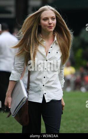 Amanda Seyfried filming Letters to Juliet 2009 Photo By John Barrett/CelebrityArchaeology.com Stock Photo