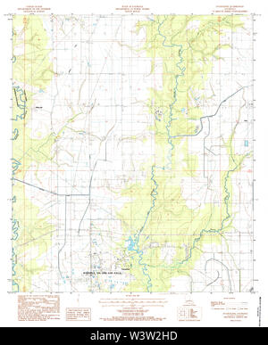 Evangeline, Louisiana, map 1985, 1:24000, United States of America by ...