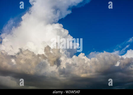 Thunderstorm over Venice in Florida Stock Photo