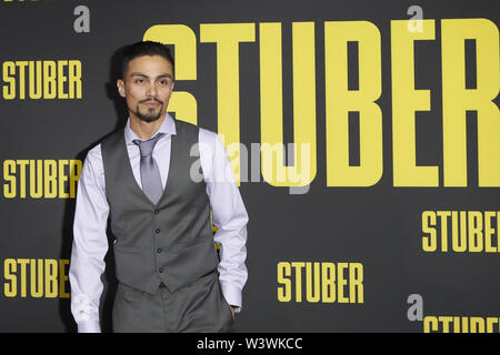 July 10, 2019 - Los Angeles, CA, USA - LOS ANGELES - JUL 10:  Rene Moran at the ''Stuber'' Premiere at the Regal LA Live on July 10, 2019 in Los Angeles, CA (Credit Image: © Kay Blake/ZUMA Wire) Stock Photo