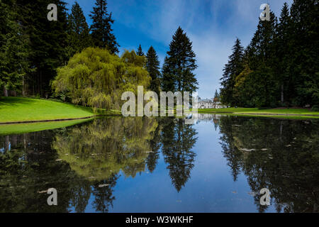 Incredible Bloedel Reserve in Seattle Stock Photo