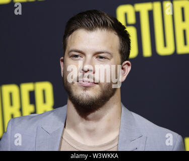 July 10, 2019 - Los Angeles, CA, USA - LOS ANGELES - JUL 10:  Jimmy Tatro at the ''Stuber'' Premiere at the Regal LA Live on July 10, 2019 in Los Angeles, CA (Credit Image: © Kay Blake/ZUMA Wire) Stock Photo