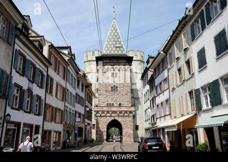 A general view of Basel gate, Switzerland Stock Photo