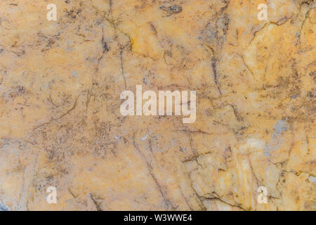 Yellow Rock layer surface marble for texture background Stock Photo