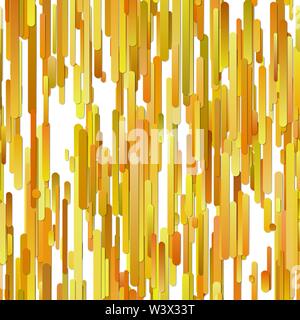 Orange modern abstract gradient background with vertical rounded stripe pattern - vector illustration Stock Vector