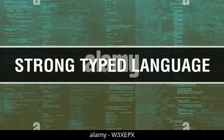 PROGRAMMING LANGUAGE concept with Random Parts of Program Code ...