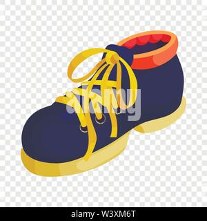 Bike sneaker icon, isometric style Stock Vector