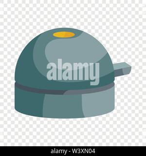 Bicycle bell icon, isometric style Stock Vector
