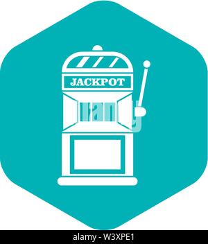 Gamble machine icon, simple style Stock Vector Image & Art - Alamy