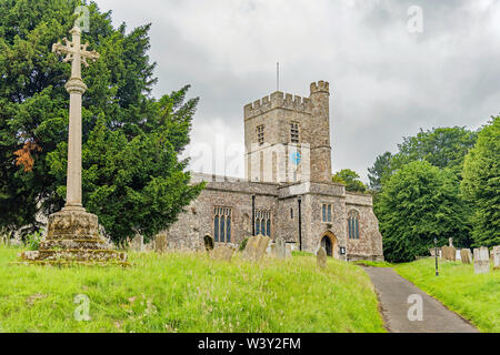 Views of St Mary Magdalene Church, Cobham - Kent, U.K Stock Photo