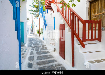 Mykonos Town, Mykonos, Cyclade Islands, Greece Stock Photo