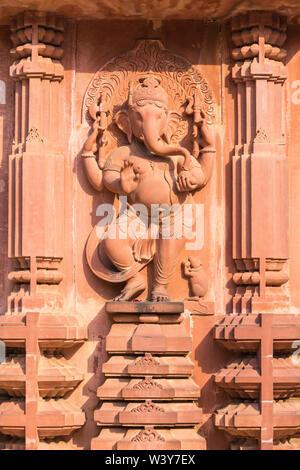 India, Madhya Pradesh, Gwalior, Surya Mandir - Sun Temple, constructed in the shape of a chariot Stock Photo