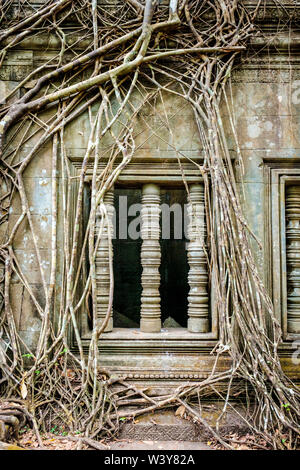 Prasat Beng Mealea temple ruins, Siem Reap Province, Cambodia Stock Photo