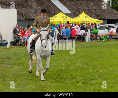 Skibbereen, West Cork, Ireland, 18th July 2019, The sun shone on the Carbery Show today allowing the community to show off their animals, ride their horses and enjoy the fun of the show ground. Credit aphperspective/ Alamy Live News Stock Photo